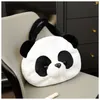 Duffel Bags Moda Pelúcia Dos Desenhos Animados Panda Bolsa Grande Capacidade Bonito Bolsa De Ombro Macio Menina Tote Senhoras Shopper