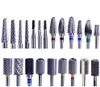 22 Types Nail Drill Bits Electric Manicure Drill Machine Accessories Dead Skin Cutter Nail File Nail Art Tool1324695