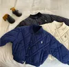 Зимняя детская дизайнерская бейсбольная куртка для мальчиков, толстые куртки-бомберы, детское пальто