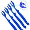 プロのシーフードクラッカーは、ロブスターカニのザリガニのエビのエビイージーオープナーシェルフィッシングシェルナイフホームガジェットのためのツールを選ぶツール