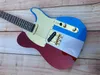 Telecast Electric Guitar, Factory stock, colored splicing sequins, shining, map fingerboards, lighting