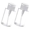 Nail Gel 2 Pcs Shampoo Pump Dispenser Bottled Cosmetics Liquid Clean Storage Sub Empty Skincare Push Remover Bottles