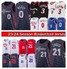 Philadelphias 76er Sixer Basketball Jersey Joel 21 Embiid Tyrese 0 Maxey Retro Allen 3 Iverson Men 2023-24 City Kids/Youth Jerseys Syed Edition Shirt Vest
