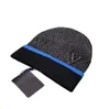 Chapéus de grife de moda masculino e feminino gorro outono / inverno chapéu de malha térmica chapéu de marca de esqui gorro de alta qualidade xadrez crânio chapéu de luxo boné quente A68641788