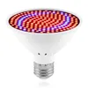 Élèvent des lumières lumière végétale E27 plante d'intérieur croissante lampe à spectre rouge bleu 85-265V semis fournitures pour la maison 126 perles