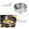 Double Boilers Stainless Steel Steamer Basket Insert Cooking Rack Dim Sum Bun Steaming Cookware For Cypress