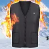 Vestes d'extérieur JacketsHoodies Gilet chauffant USB Veste chauffante électrique infrarouge Femmes chaudes Manteau chauffant Vêtements Skiing1