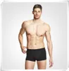 Slips 4 pièces lot sous-vêtements boxeurs Homme caleçons décontracté hommes culottes hommes Shorts respirant tronc thermique pour Slip Homme sous-vêtements 230404