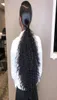Nowy przybycie Brazylijskie ludzkie dziewicze Remy Ponytails Kinky Curly Ponytail Hair Extensions