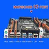 Материнские платы x99 Двойная ЦП материнская плата LGA2011 Black 2xe5 2609 V3 SATA Кабель Тепловая смазка