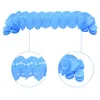 Party Decoration 2pc 3M Solid Paper Garland 21 Colors Craft Hanging Banner Wedding Birthday Supplies Garden Home Decor