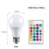 Ampoule LED E27 GU10 RGBW Spotlight Bulb 85-265V Magic kleurrijke diode slaapkamer nachtlamp bombillas lampara