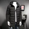 Piumini da uomo Plus Size 2023 Giacca invernale calda di alta qualità Capispalla casual antivento Spessa Cappotto medio lungo da uomo Parka 8XL 7XL