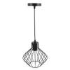 Pendant Lamps Decorative Ceiling Light Wrought Iron Chandelier Black Hanging Fixture Kitchen Fixtures