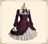 Kostium motywu 2023 Wiosna jesienna zima kobiety Lolita Księżniczka sukienka Słodka Środa Temperament długi rękaw z pół spódnicy