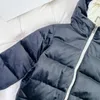 Kids Designer M0NCLER Daos Down Jacket brand crafted from a tactile velvet-effect fabric for Children A mid-season design for girls and boys