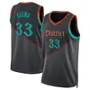 Basketball-Trikot Kyle Kuzma 13 Poole 0 Coulibaly 2023/24 Stadtversion Männer Frauen Jugend S-XXL Trikots