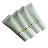 Storage Bottles 20 Pcs Spiral Flat Cap Bottle 5ml Empty Portable Travel Tube White Hose Lotion Cosmetic Container