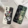 Fundas de teléfono de oso fresco lateral sombrío de moda para iPhone 14 pro max 13 11 8 XR SE2 12 Max Mini X XS