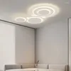 Plafoniere Lampada moderna a LED per soggiorno Sala da pranzo Camera da letto Corridoio Studio domestico Decorazioni per balconi Apparecchi di illuminazione per interni Lustro