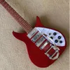 Ricken 325 Guitar Electric ، Srepolo System ، Rosewood Fretboard ، 6 Strings Guitarra ، اللون الأحمر المعدني