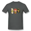 Men's T Shirts Halloween Friends With Face Mask Friend Basic Short Sleeve T-Shirt European Size