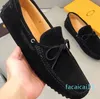 Sapatos masculinos italianos doudou, confortáveis, com cadarço, pele de veado, clássico, vaca invertida, casual, ajuste, primavera/verão, respirável, sapatos masculinos