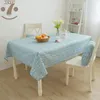 Nappe de table mignonne en microfibre flammée épaisse et douce pour la peau vagues bleues carrées Rectangle couverture antidérapante