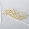 Brincos Boako 925 prata esterlina 18k cor dourada coroa/flor zircão para mulheres meninas 1 peça piercing joias de cristal