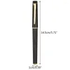 0.5mm Luxury Ballpoint Pen With Golden Trim Elegant Signature For Colleague Teens Executive Office Gift Business Men W3JD