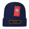 2111 Canadá Gorro de punto Gorra de béisbol de lujo Diseñador Gorro de ganso con logotipo bordado de invierno para hombres y mujeres