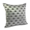 Pillow Hinyeatex Modern Geometric Pillows Orange Gray Jacquard Woven Cover Square Decorative Case 45 X Cm Sell By Pc