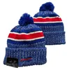 Erkekler örme kelepçeli pom bufalo beanies Buf bobble şapkalar spor örgü şapka çizgili yan çizgili yün sıcak beyzbol bearies cap için kadınlar a4