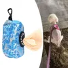 Housses de siège de voiture pour chien Porte-sac de merde portable Fermeture à glissière avec pinces à boucle Distributeur de déchets pour animaux de compagnie pour l'extérieur