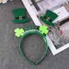 Bandanas Hat Spring Hair Adorable Bands Accessories For Women Girls Patrick's Day Party Festival (Green)