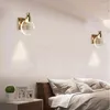 مصابيح الجدار غرفة نوم بسيطة