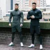Men's T Shirts Long Sleeve Compression Gym Sport Shirt Men Fitness Tight T-shirt Workout Jogging Slim Tee Tops Running
