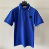 Designer Kompas Steen T-shirt Heren Polo Korte Mouw Katoen Borduren Klein Label Mannelijk Overhemd Golf Sweatshirt M-3X ST095