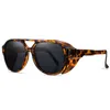 Sonnenbrille Punk Windfest polarisierend polarisierende winddichte Reitbrille im Freien im Freien Set Skiing Fashion Byking Aviator Shooting Tennis Mountain Wanderfeiern Leichtes Gewicht