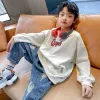 Hotsell Güzel Bahar Sonbahar Boys Sweatshirts Kidsoutwear Teenger Teps Çocuklar Giyim Pamuk Kazak Ev Okulu Yüksek Kalitesi