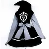 The Legend of Zelda Shadow Link Black Lolita Kimono Dress Game Cosplay Costume279T