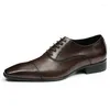 Elbise ayakkabıları zapatos de vestir hombre elegante sapatos sociais maskulino İtalyan deri erkekler için calzado