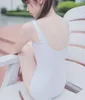Kvinnors badkläder japansk skoluniform Sexig enstycke baddräkt kvinnor 2023 pool cosplay kostym onepiece baddräkt bodysuit