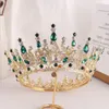 White Crystal Rhinestone Tiara Crown For Women Princess Tiara Wedding Birthday Party Hair Dress Accessories Jewelry Headwear