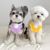 Colarinhos de cachorro gato saliva toalha babador pequeno e médio petdy bichon lenço de jóias fofas cães de animais de estimação acessórios