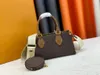 Designer torba damska luksusowa torba skórzana 46653 torebka torebka torba na ramię Crossbody Bag ramion Paski portfel sacoche onthego