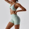 Йога наряды йога набор фитнес -спортивных наборов тренировочная одежда для женского спортзала установить женские наряды спортивные брюки йоги.