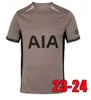 2023 2024 Maddison Son Top Kids Set Spurs Soccer Jerseys Romero Kulusevski Richarlison Kulusevski 23 24 Van de Ven Johnson Tottenham Kit Kit Shirt