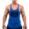 Mens Tanktops Workout Bodybuilding Sportmarke Gym Back Top Muscle Fashion Ärmelloses Shirt Stringer Kleidung Singlets Fitness Weste 230404