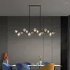 Pendant Lamps Home Decoration Accessories Dining Room Lights Indoor Lighting Light Fixture Ceiling Salon Fancy Crystal